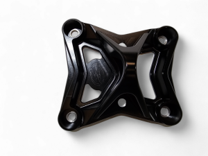 Can-Am Maverick X3 Radius Rod Plate - Elektric Off Road - Anodized - Black - `17-`21